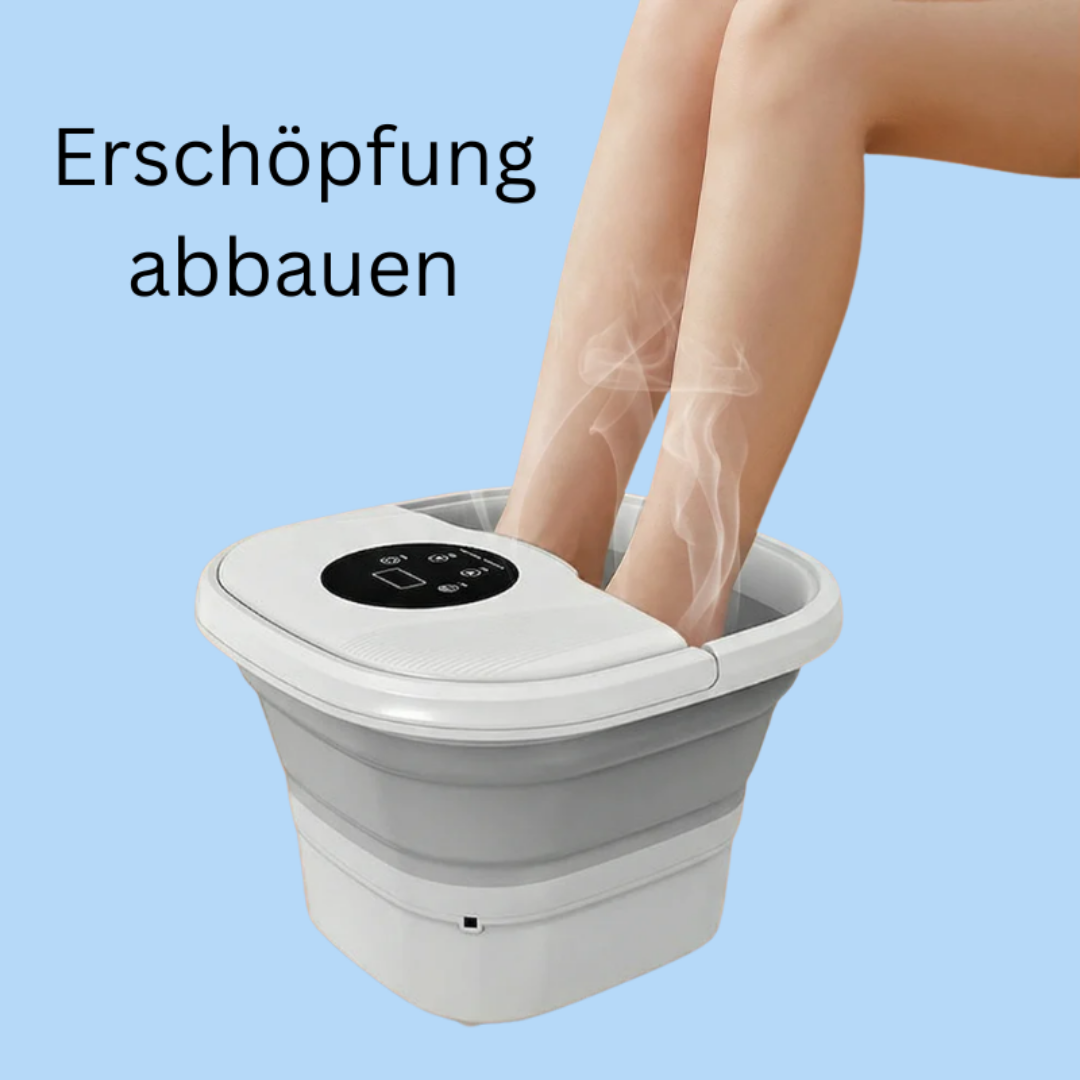 Beheizbares Fußbad