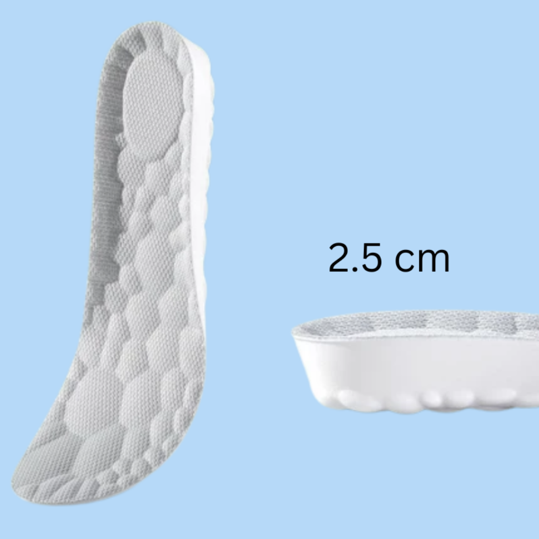 Sohlen mit Absatz-Erhöhung